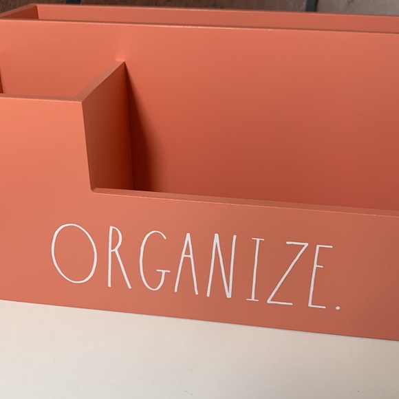 Rae Dunn ORGANIZE desk organizer with pen holder - Picture 2 of 7